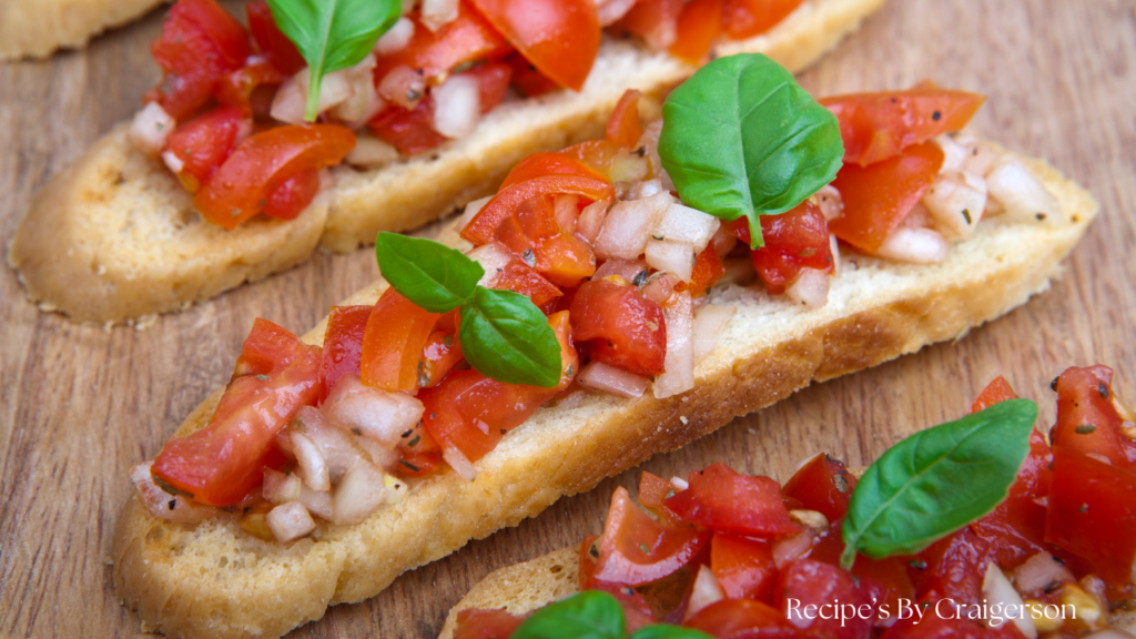 easy bruschetta recipe