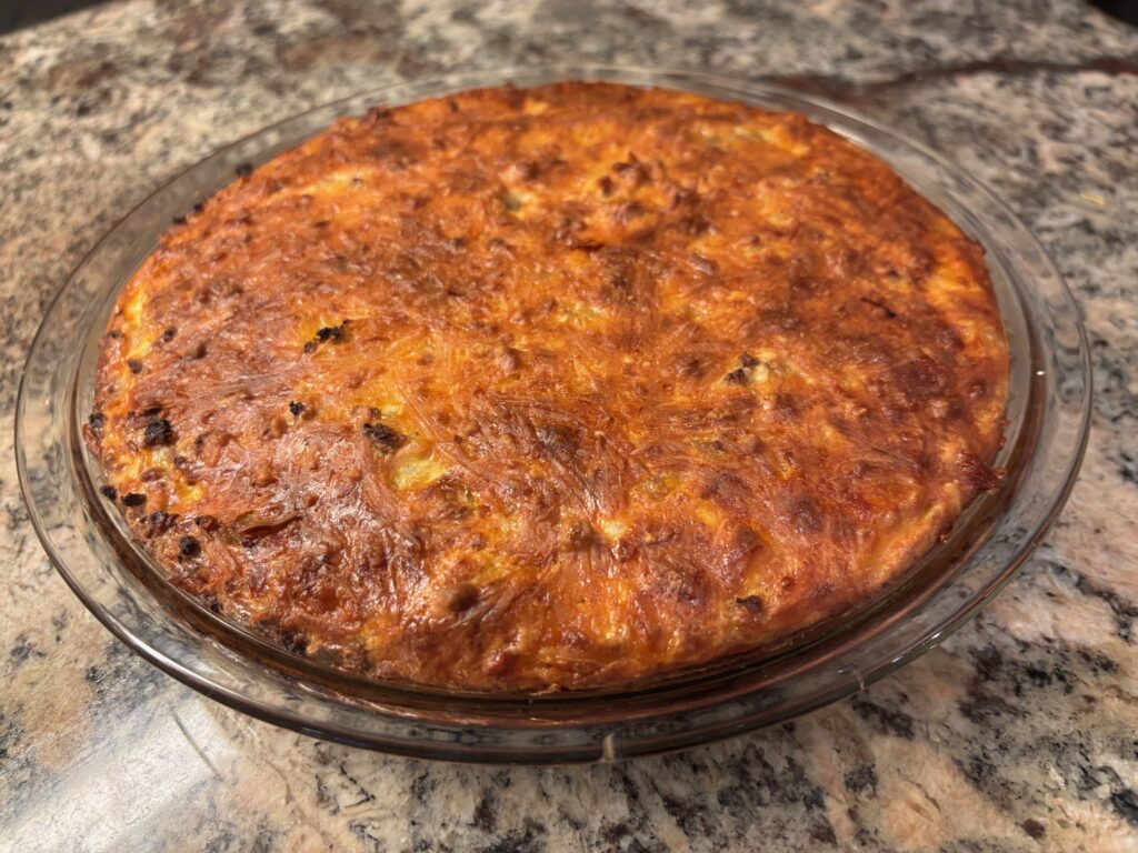 impossible Cheeseburger Pie